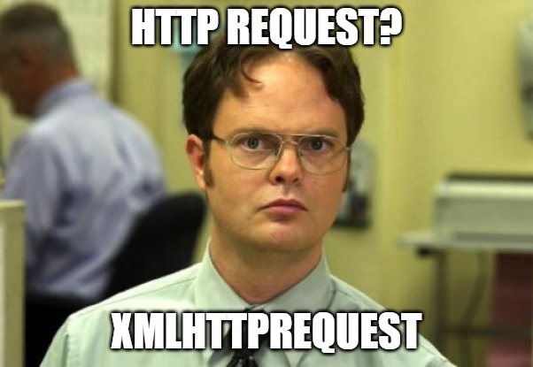 Http request with XmlHttpRequest